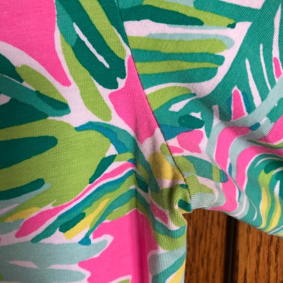 Lilly Pulitzer Kayleigh top in Tropical Storm - Picture 7 of 8